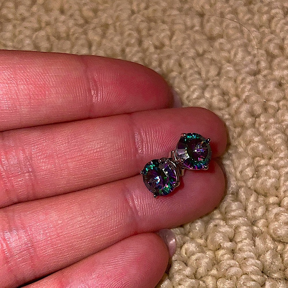 Mystic Topaz Earring Studs